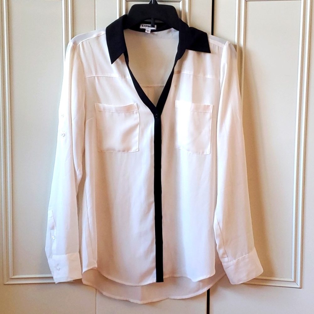 White Long Sleeve Blouse
